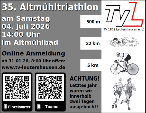 Mitteilungsblatt Altmühltriathlon 2026